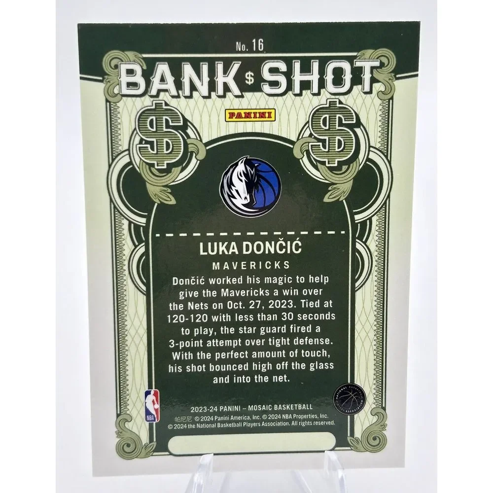 2023-24‎ Mosaic LUKA DONCIC Bank Shot Insert SP #16 A5
